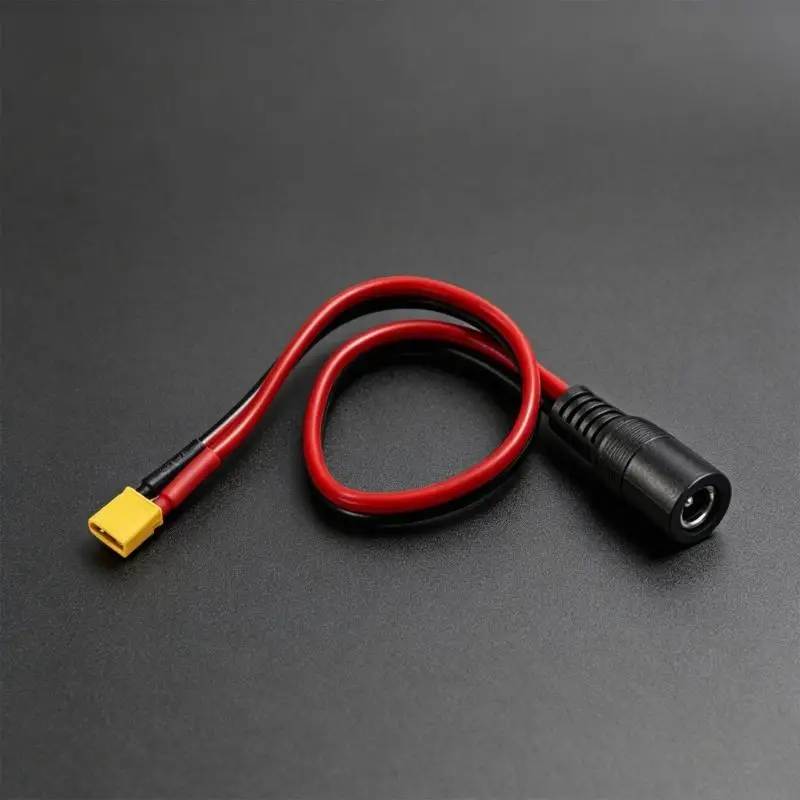 D5BB XT30 Male To DC5.5X2.1Mm Female Power Cord For FPV Equipment And Electronics