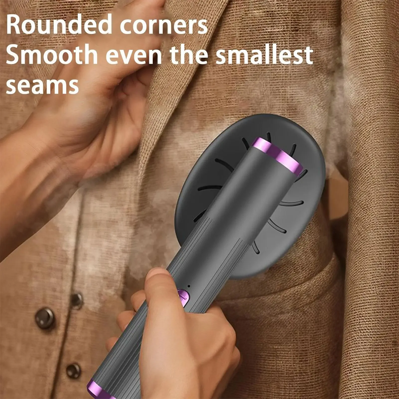 Vaporizador de Ropa 2 en 1, Vaporizador de Mano y Plancha para Todo Tipo de Telas, Tanque de Agua Grande para Uso en Casa, Dormitorio y Viajes