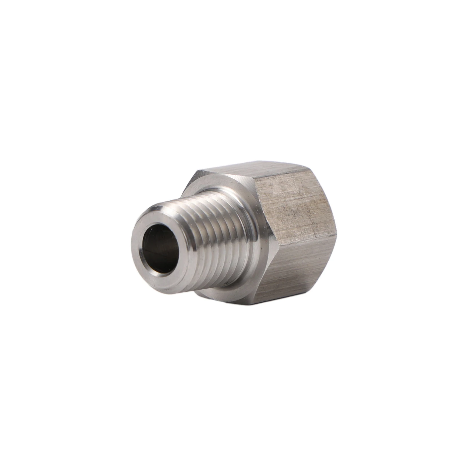 Stainless Flare Fitting - Female Flare (1/4 FFL) x 1/4\