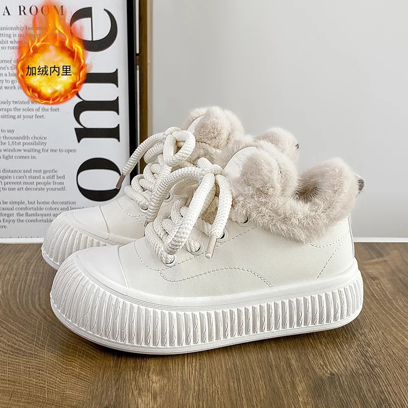 

Simple Solid Short Ankle Boots Women Round Toe Soft Sole Flat Boots Autumn Travel Casual Women's Boots