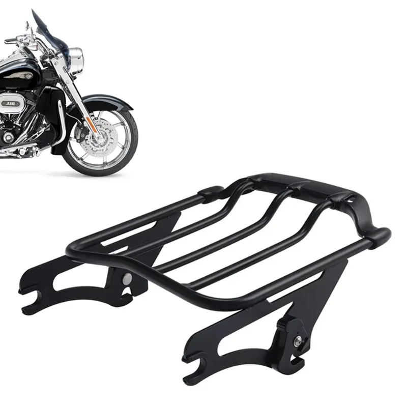 Motorcycle Parts Accessories Two Up Luggage Rack For Harley Touring Street Glide Road king 2009-UP FLTR FLHX Road Glide Air Wing