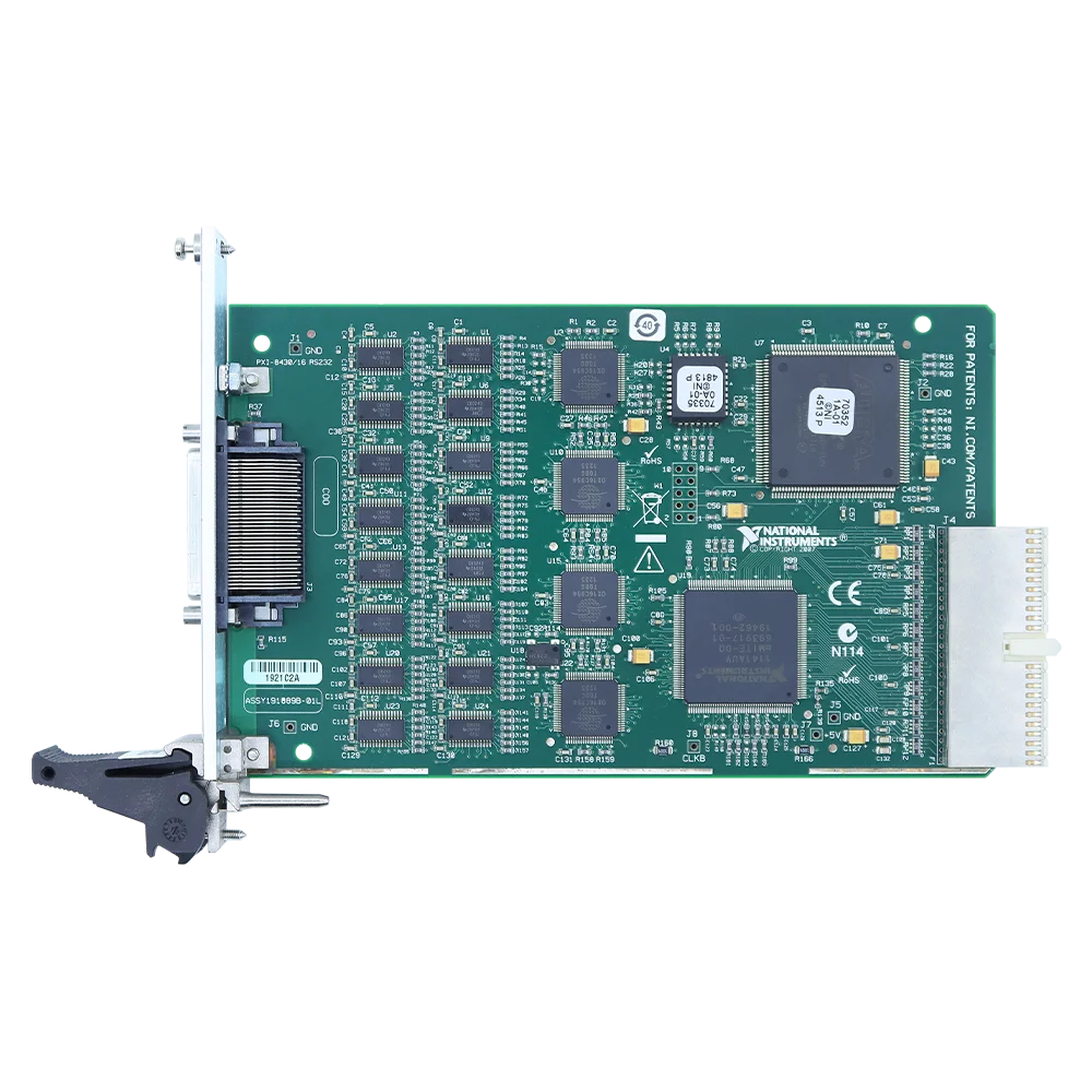 High-speed communication between the US NI PXI-8430/16 serial instrument control module and RS232 devices