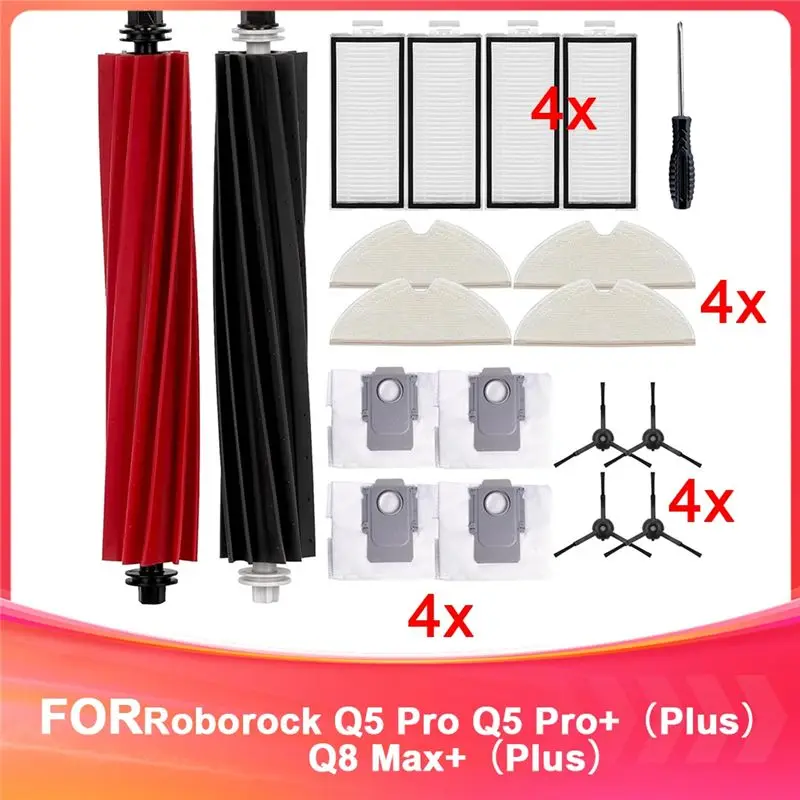a36t：roborock-q5-pro用アクセサリー、roborock-q5-pro用交換部品キット