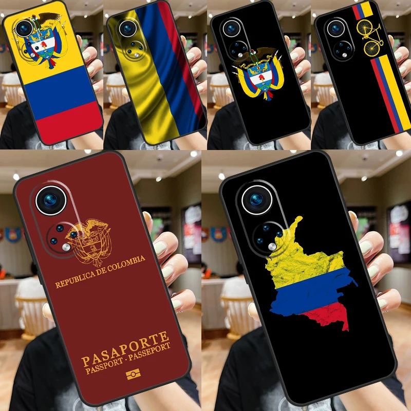 Colombia Flag Case For Honor 90 Lite 70 50 Magic 6 5 Pro Honor X8a X9a X6a X7a X8 X9 X8b X9b Back Cover