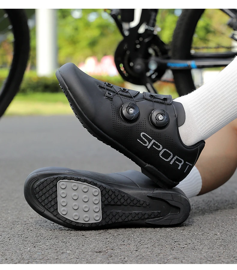 Atmungsaktive Fahrradschuhe für Herren und Damen, MTB-Schuhe, Trail-Mountainbike-Schuhe, Sport-Rennradschuhe, SPD-Pedal-Fahrradschuhe – Detail 38
