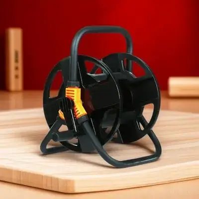 

20M 1/2 Inch Compact Water Reel For Car Wash Garden Angled Connection Anti- -Saving Metal Hose Holder Retractable Water