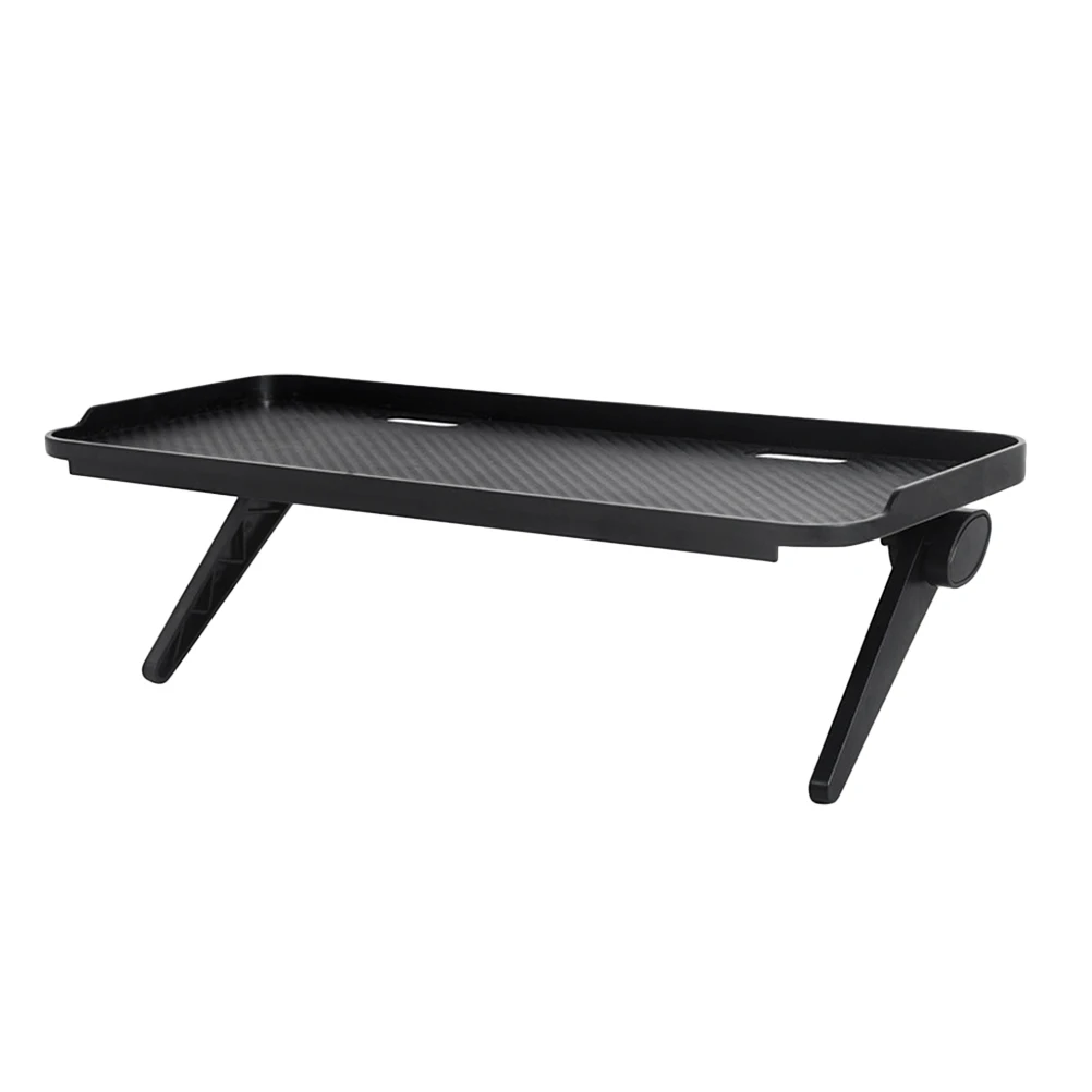 

Black Computer Storage Shelf Monitor Riser Non-Slip Monitor Screen Shelf Foldable Storage Suitable Flat Screen