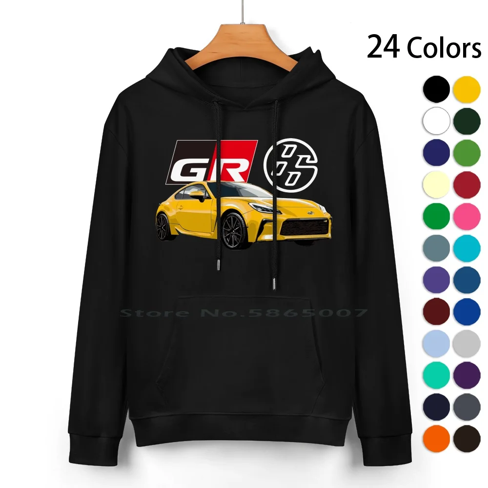 Gr86 Gazoo Racing 86 Pure Cotton Hoodie Sweater 24 Colors Gr86 Gt86 Ae86 Gazoo Racing Brz Boxer Fast And Furious Japan Race