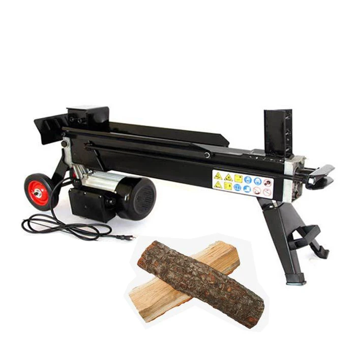 hot sale 8 tons electric hydraulic wood log splitter