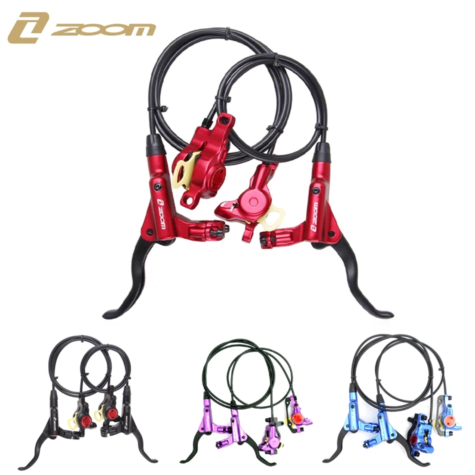 ZOOM HB875 MTB Bicycle Hydraulic Disc Brake Left Hand Control Rear Brake/Right Hand Control Front Brake Mountain Bike Brake Set