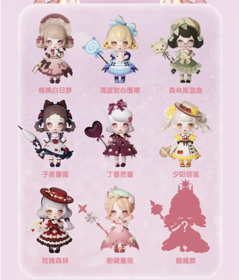 KOKOYA Source Dream Stars Series Mainan Kotak Buta Kawaii Anime Action Figure Kejutan Kotak Misteri Boneka Hadiah Anak Perempuan