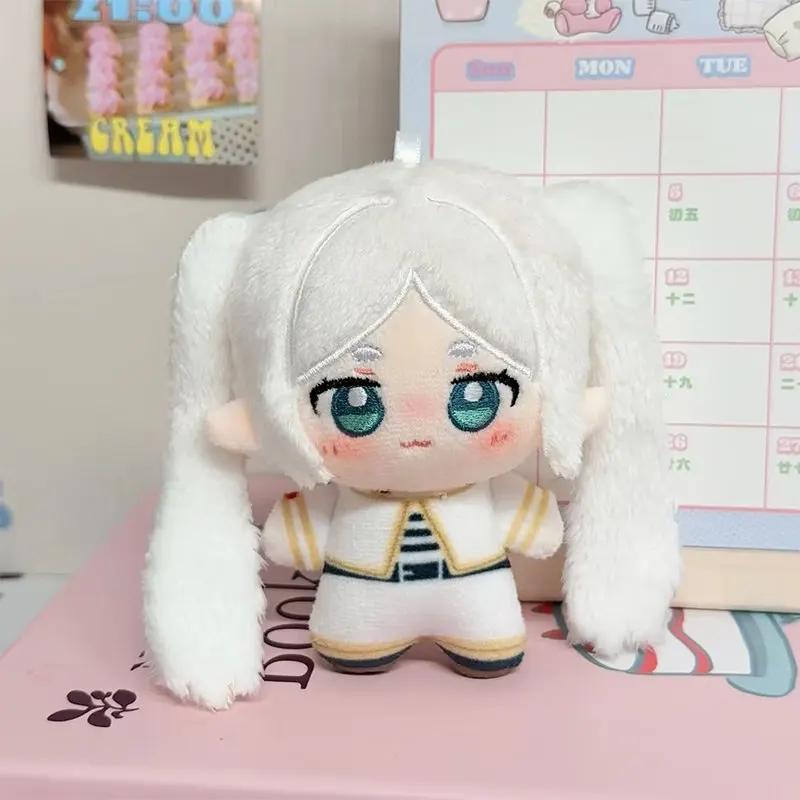 10cm novo frieren além do fim da jornada colgante bolsa de brinquedo de peluche regalo cosplay mini dibujos animados suaves linda f