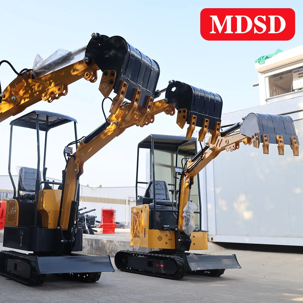 Бесплатная доставка, Китай, 0,8-2 тонны, гидравлический мини-экскаватор, небольшой экскаватор, гусеничный экскаватор EPA/EURO 5, настраиваемый для продажи