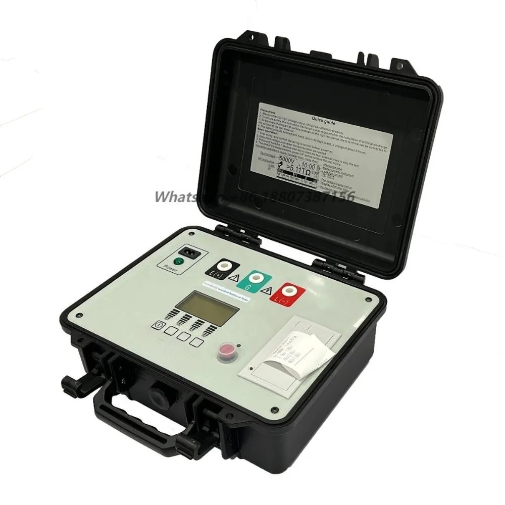 Digital Insulation Resistance Meter Megohmmeter 10kv Voltage Meter 10kv Insulation Resistance Tester