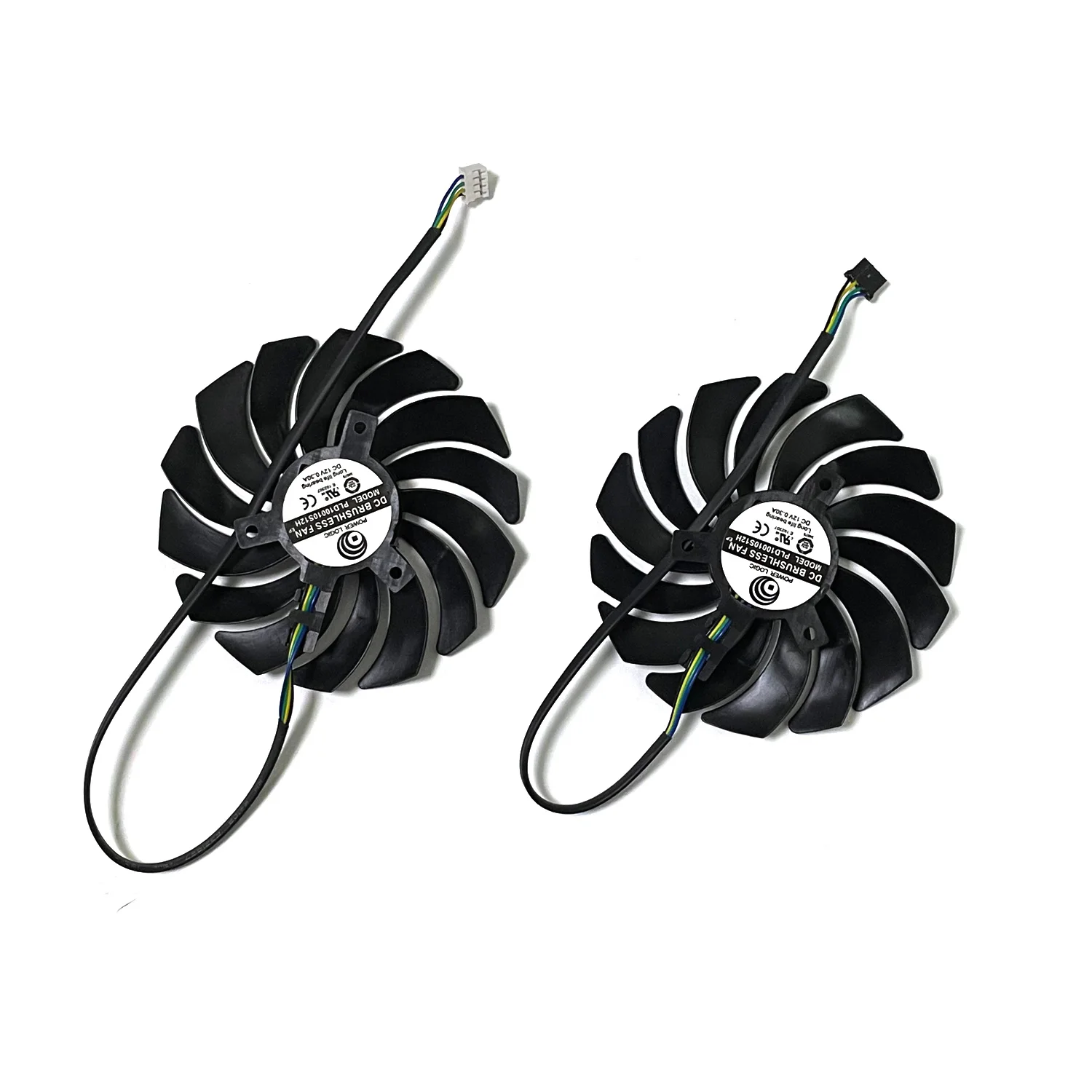 2Pcs 95Mm PLD10010S12HH RTX3060 Gpu Cooling สำหรับ MSI RTX 3070 3060 3060Ti Ventus 2X OC cooler