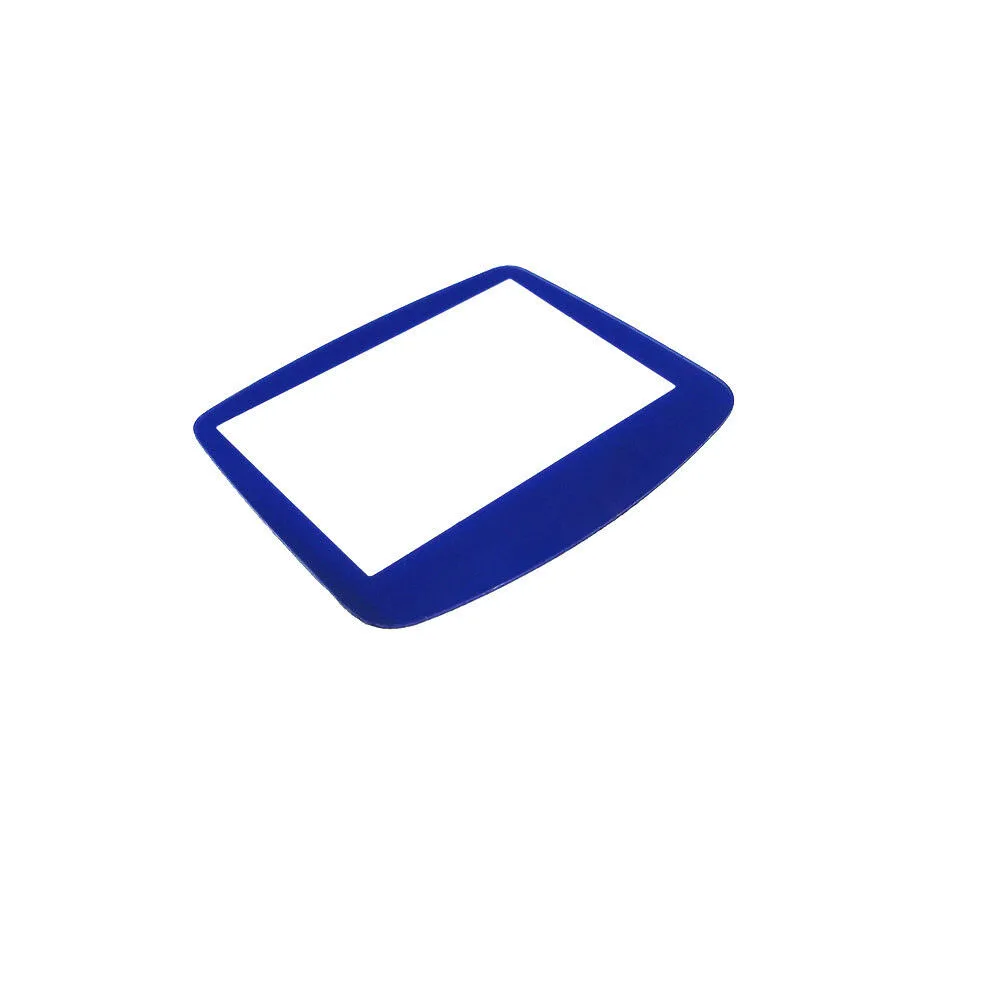 GBA Blue Screen Glass Lens Replacement Protective Spares For Game boy Advance Console Parts
