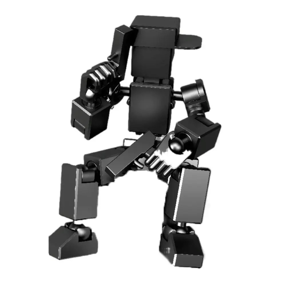 Wieloczęściowy, ruchomy model, lalka, figurka akcji, manekin drukowany 3D, ruchomy robot, nowatorski robot zmieniający formę.