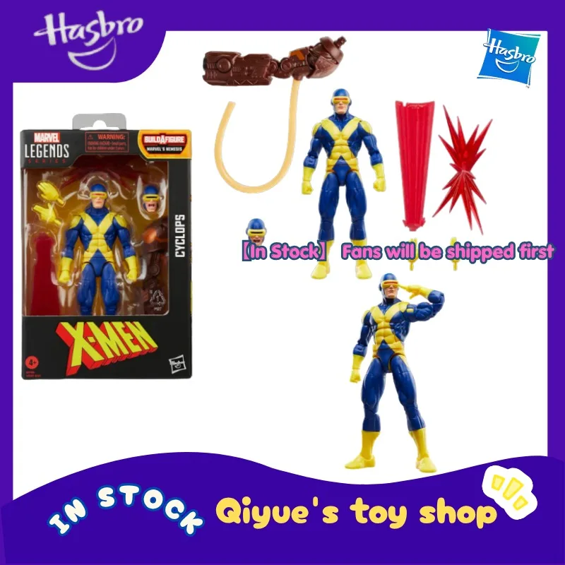【in-stock】hasbro-marvel-legends-cyclops-6-inch-movable-robot-doll-model-toy-collection-gift