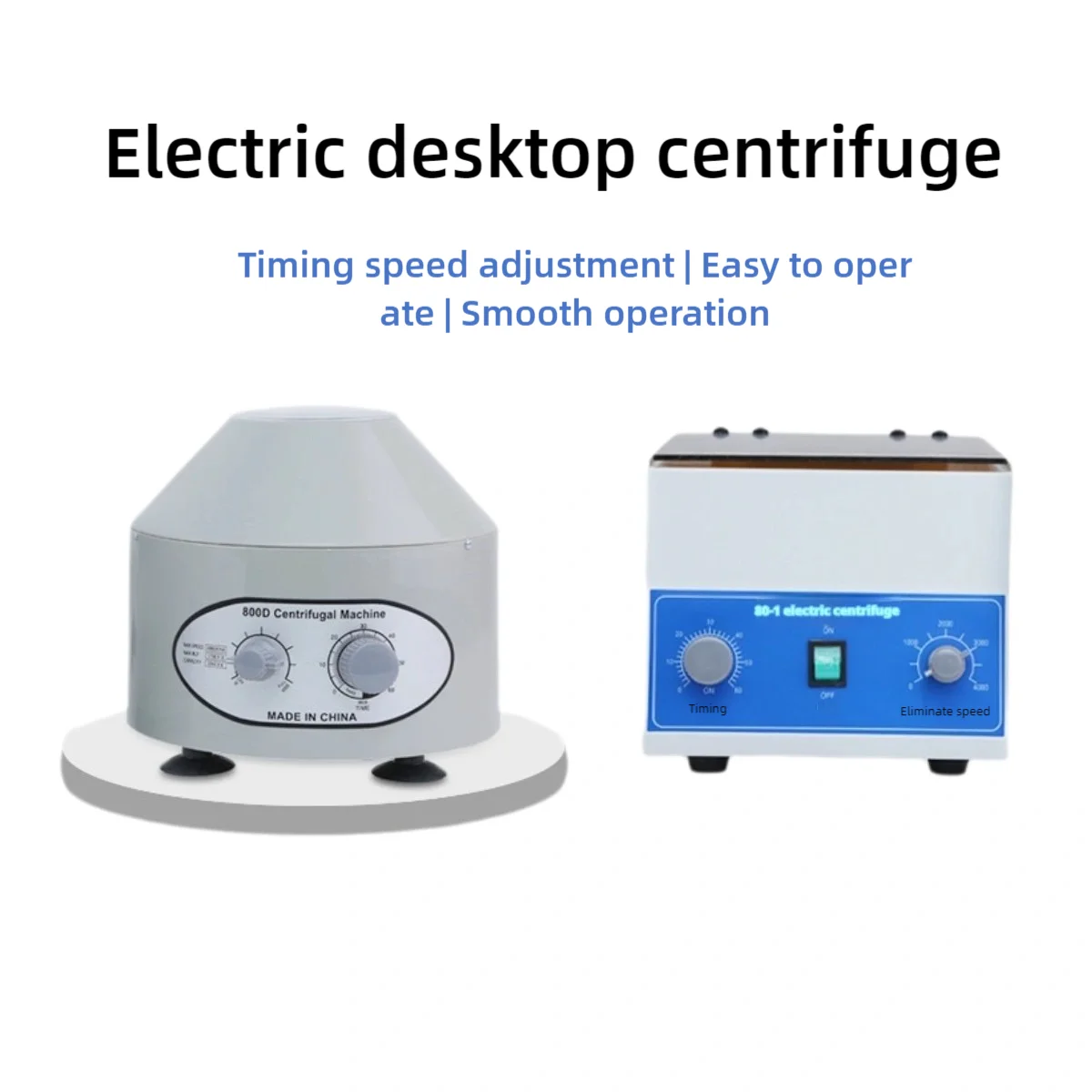 

80-1 Electric benchtop centrifuge, small laboratory medical cell serum low-speed separator, 800D centrifuge