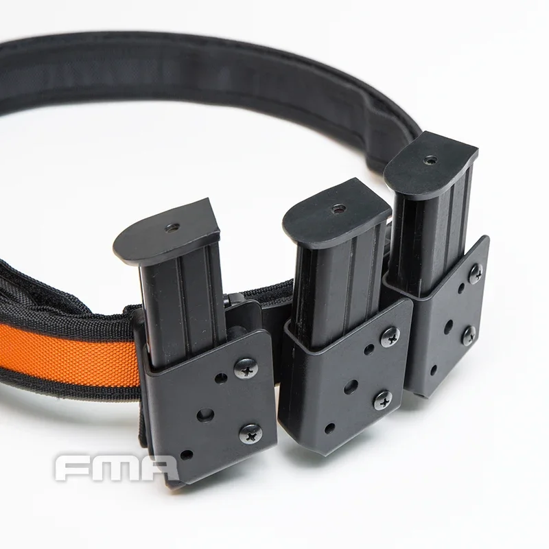 FMA IPSC USPSA IDPA Hunting Open Class Magazine Pouch Fit 9mm Competition Speed Pistol Mag Case Airsoft 3PCS Belt Holder