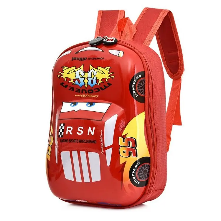 New Disney kids Cartoon cars Backpack  school bag Girls Princess Backpack Primary Schoolbag