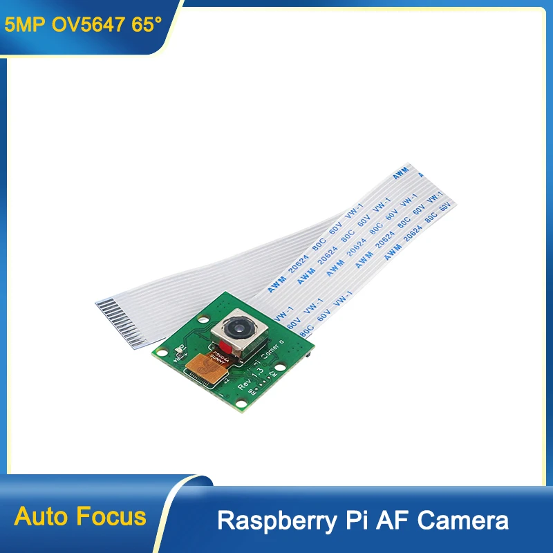 

Raspberry Pi AF Camera 5MP OV5647 Auto Focus 65° Mini Camera for Raspberry Pi 4B 3B