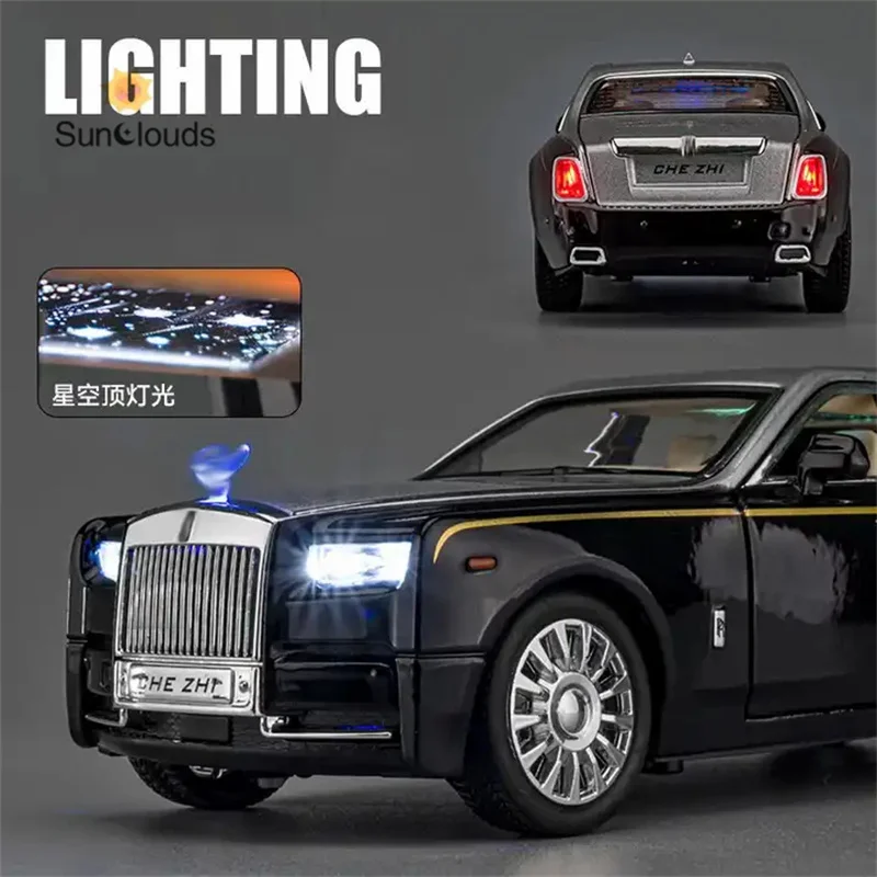 Alloy Car Diecasts Toy Vehicles Car Model Sound and Light Pull Back Car Toys For Kids Gift