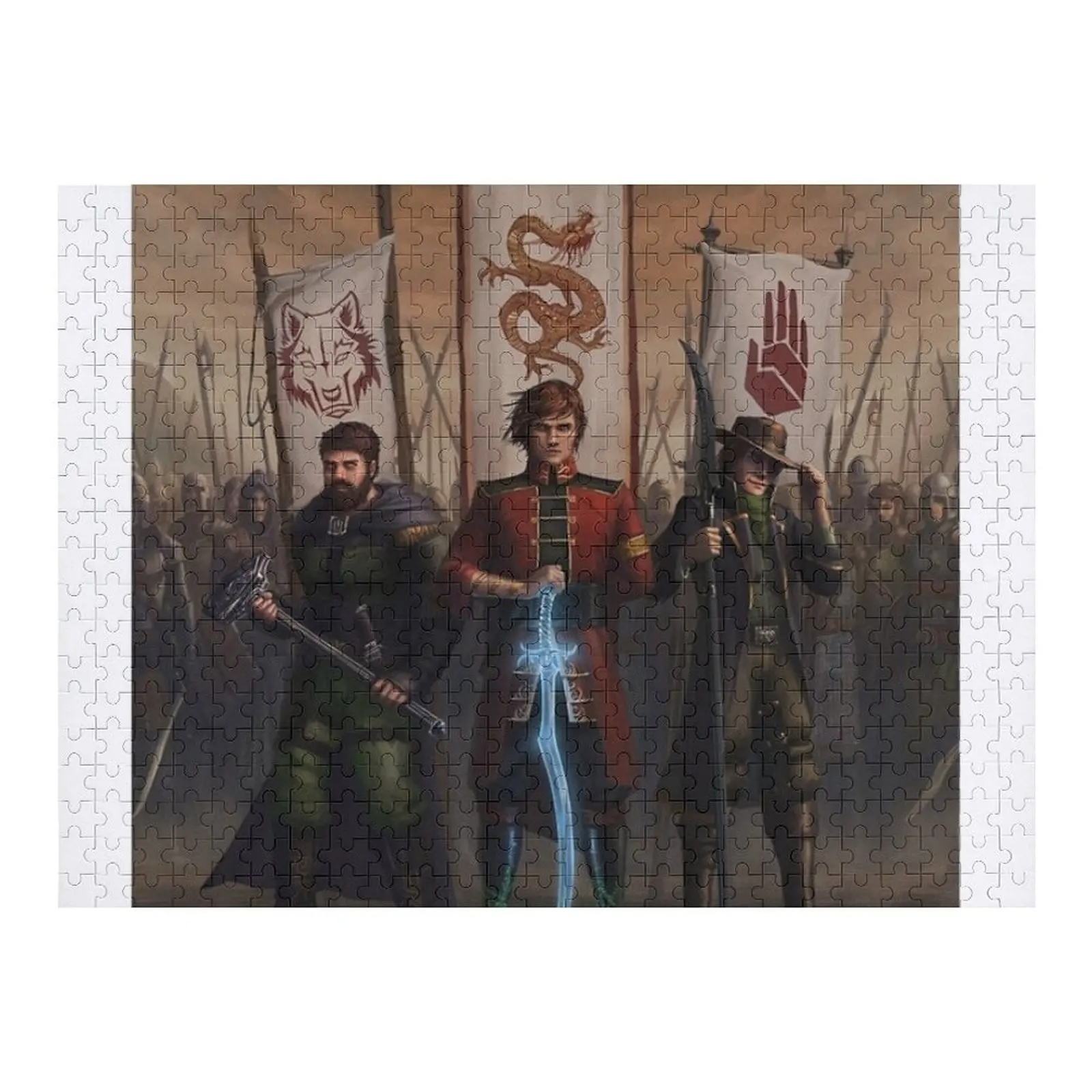 

Three Ta'veren poster Jigsaw Puzzle Personalized Gift Wood Photo Personalized Children Jigsaw Pieces Adults Puzzle