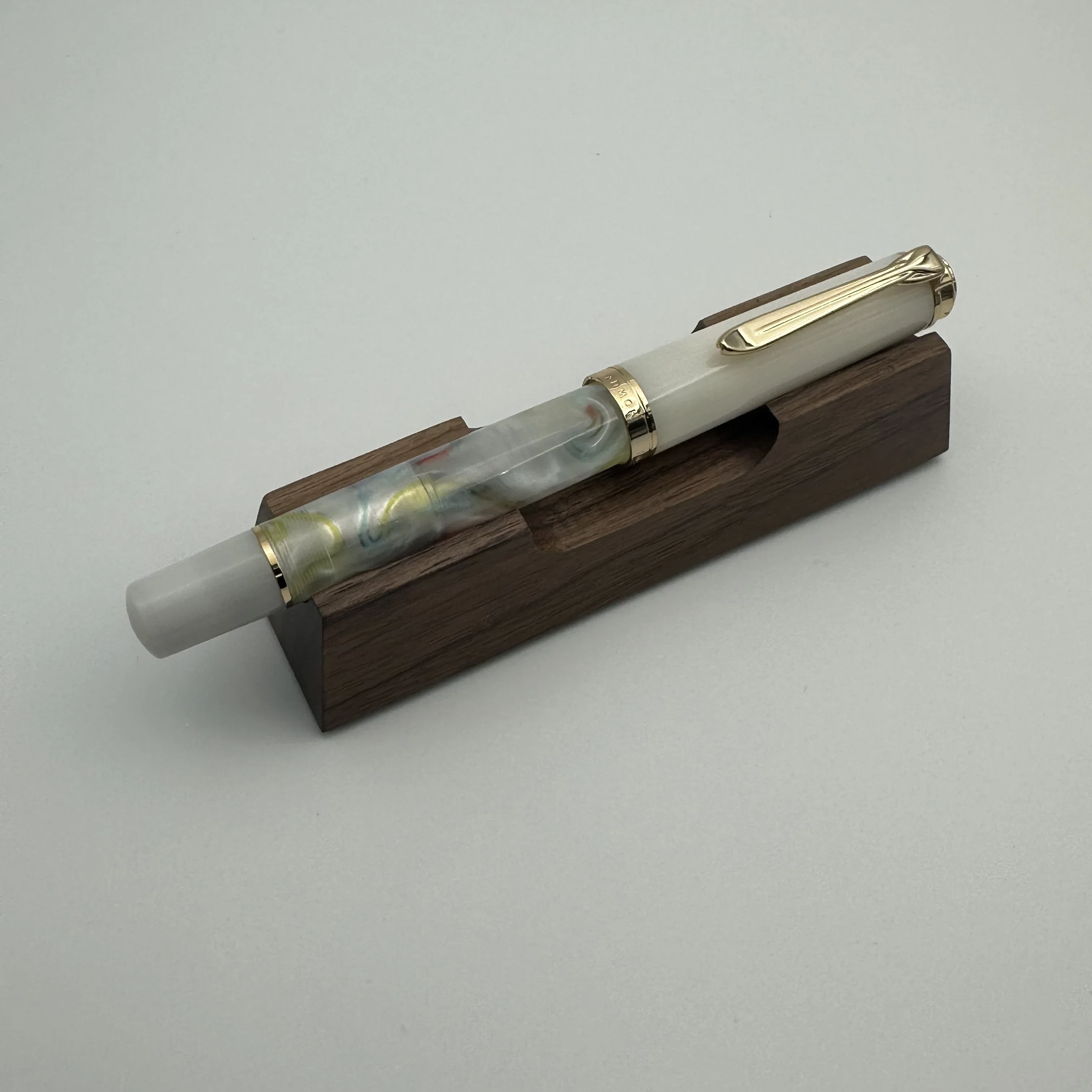 New Colors ADMOK M400 Acrylic Piston Fountain Pen Gold Clip Soft Smooth No.5 Schmidt Nib Inking Students Writing Pen Gift