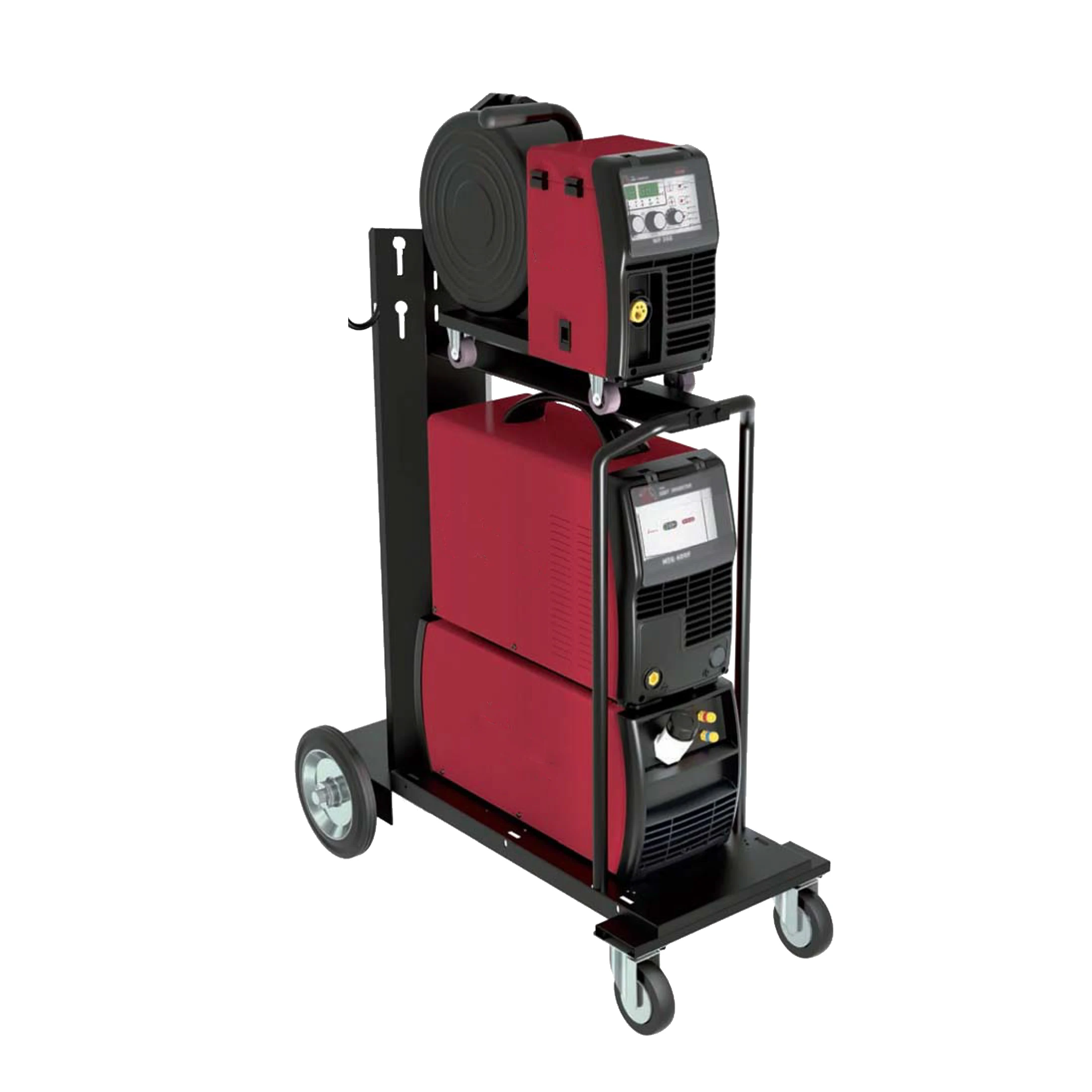 Industrial Double Pulse Welding Machine 500 DP MIG MMA Multi-Function Co2 Welder with Trolley New Condition