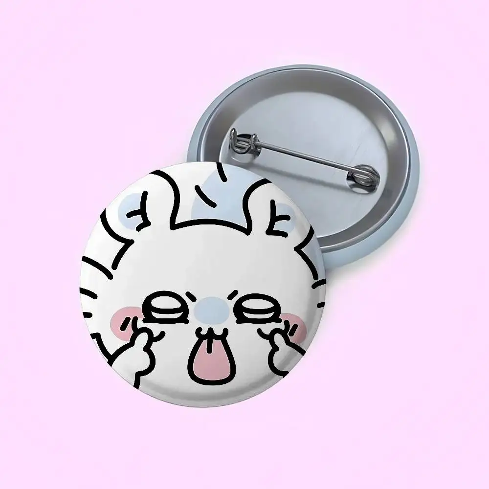 لطيف الكرتون M-الماعث شارات صفيح لينة زر دبوس بروش شارة معدنية مخصصة مجوهرات اكسسوارات قبعة حقيبة التلبيب