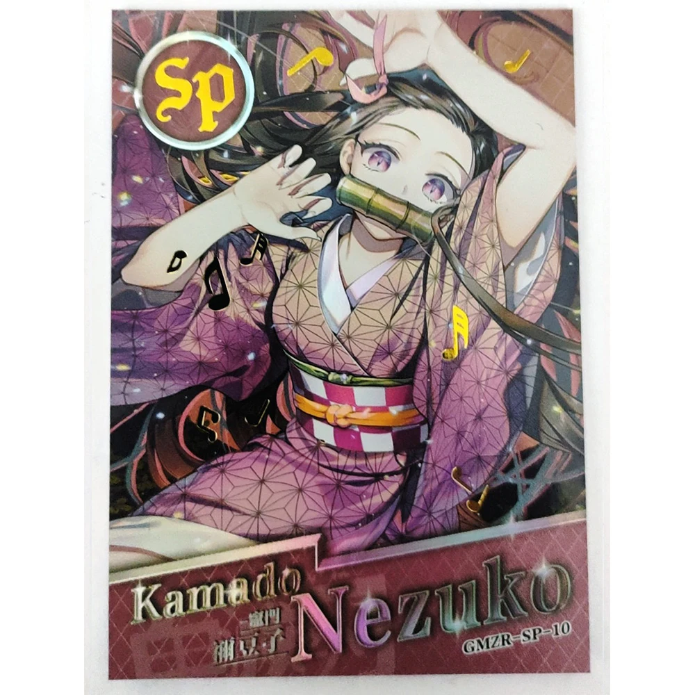 Demon Slayer SP Iguro Obanai Kamado Tanjirou Kamado Nezuko Agatsuma Zenitsu Tsuyuri Kanawo Collectible card holographic glitter