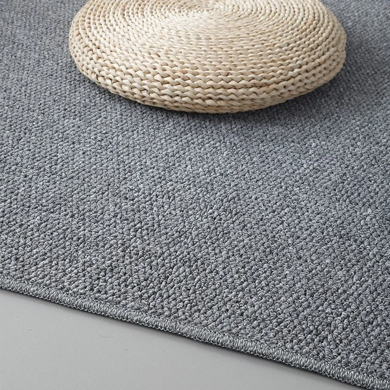 Luxury Cream Style Living Room Rug Cat Scratch Resistant Stain Proof Non Slip Easy Clean Large Area Coverage Faux Sisal Carpet