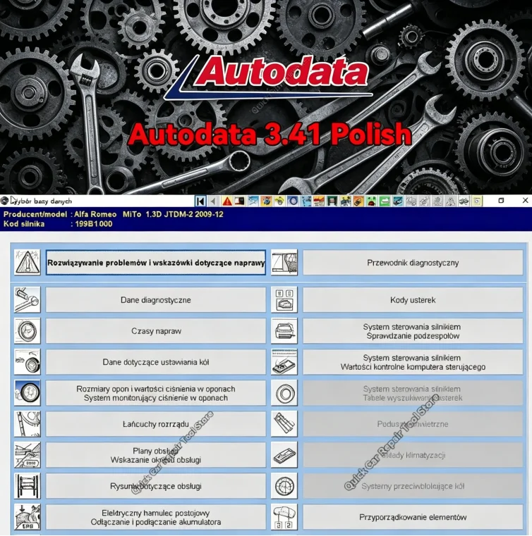 

Autodata 3.41 Polish Auto Car Repair diagnosis Software wiring diagrams data Autodata Update To 2012 year