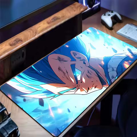 Mouse Pad PC Non Slip Rubber Anime Mousepad Laptop Gamer Cabinet Keyboard Pad Dragon Ball Office Computer Gaming Desk Mouse Mat