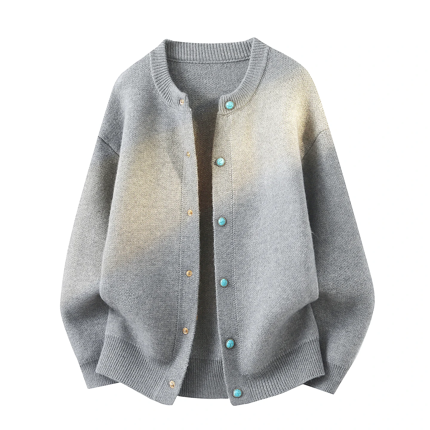 

Стильный мужской вязаный кардиган на весну-осень, новинка, приталенный крой, из мягкого полиэстера, с длинными рукавами, на пуговицах, теплая верхняя одежда