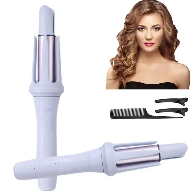 Automatic spiral coil electric rotating curling iron lazy curler hair home use ceramic curling iron