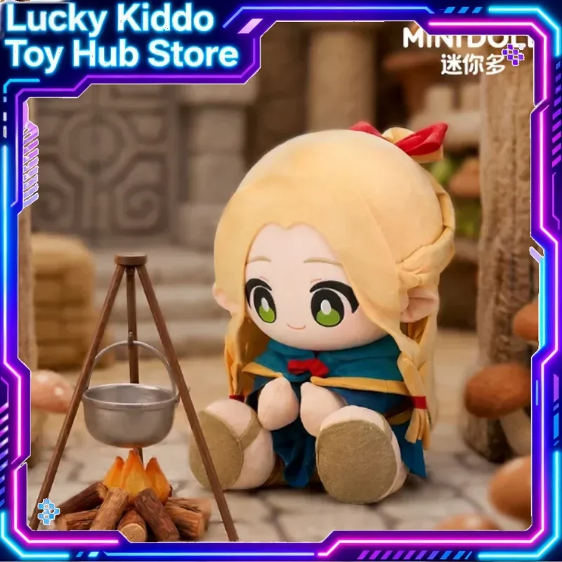 Pendentif en peluche Minidoll, personnage officiel de l'anime Delicious in Dungeon, jouet en peluche, décoration de sac de collection pour les collectionneurs d'anime