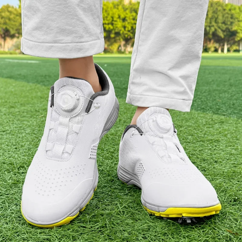 

Men Golf Shoes Waterproof Comfortable for Golfers