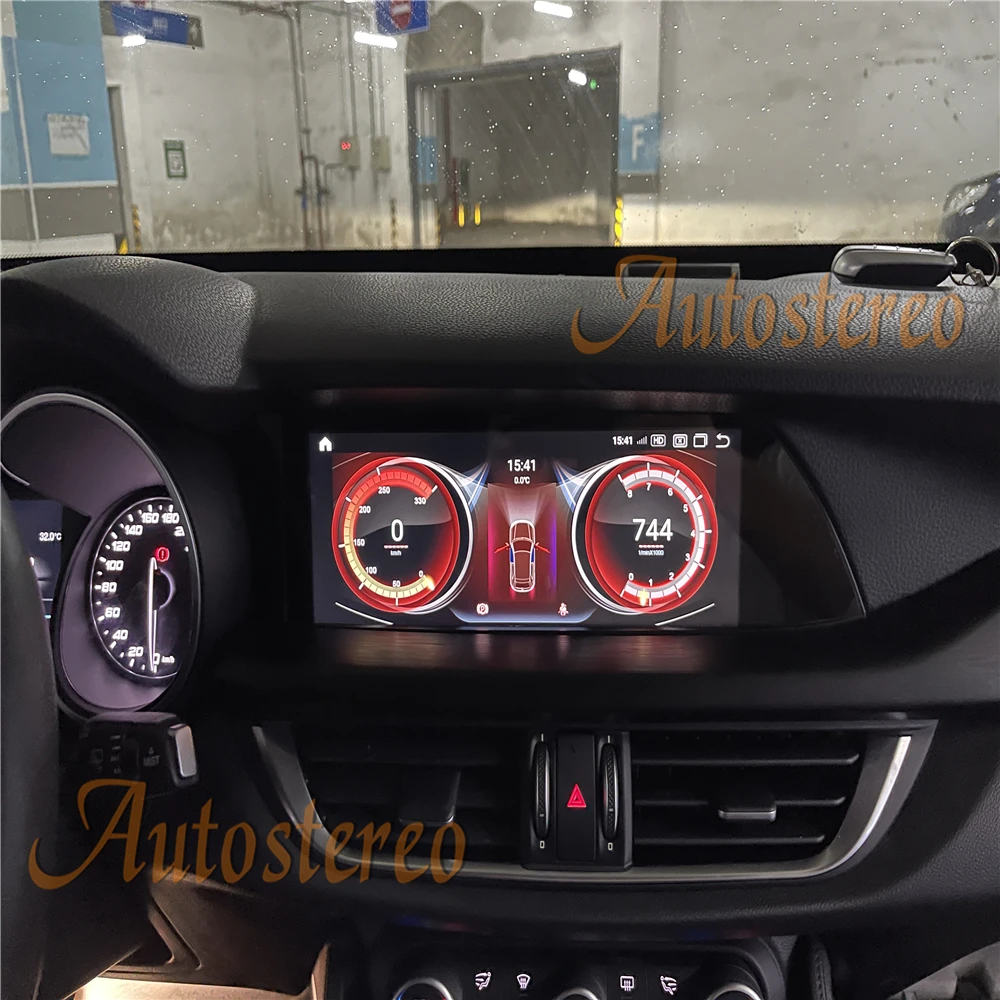 Carplay Android 13 Auto Stereo For Alfa Romeo 2015-2020 Car GPS Player Navigation Head Unit Radio Multimedia Player Car Radio