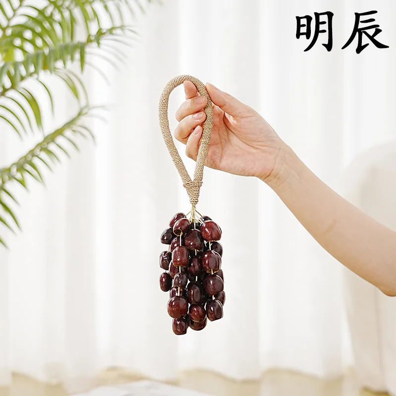 Hand rattle: Flower bean Kou pala (4 * 10 pcs) Handmade nut shell Indonesia imported fruit sound healing