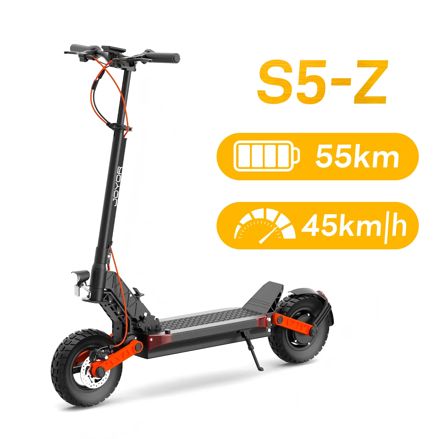 

JOYOR S5-Z Electric Scooter for Adults 600W Motor 48V 13Ah All-Terrain with Turn Signals Foldable & Portable US/EU Warehouse
