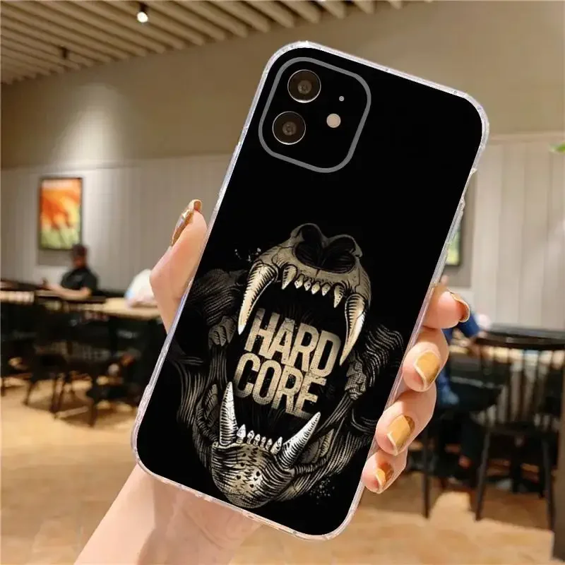 Film Hardcore Henry Phone Case For iPhone 15,14,13,12,11 Plus,Pro,Max,XR,XS,X,7,8 Plus,SE,Mini Transparent Silicone Soft