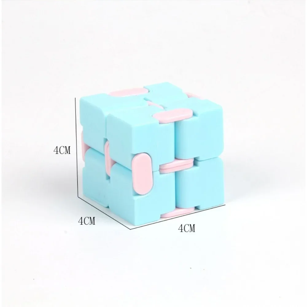 1PC Decompression Cube Toy Infinity Magic Cube Relieve Stress Fidget Antistress Anxiety Goods Puzzle Spinner Toy for Adults Kids