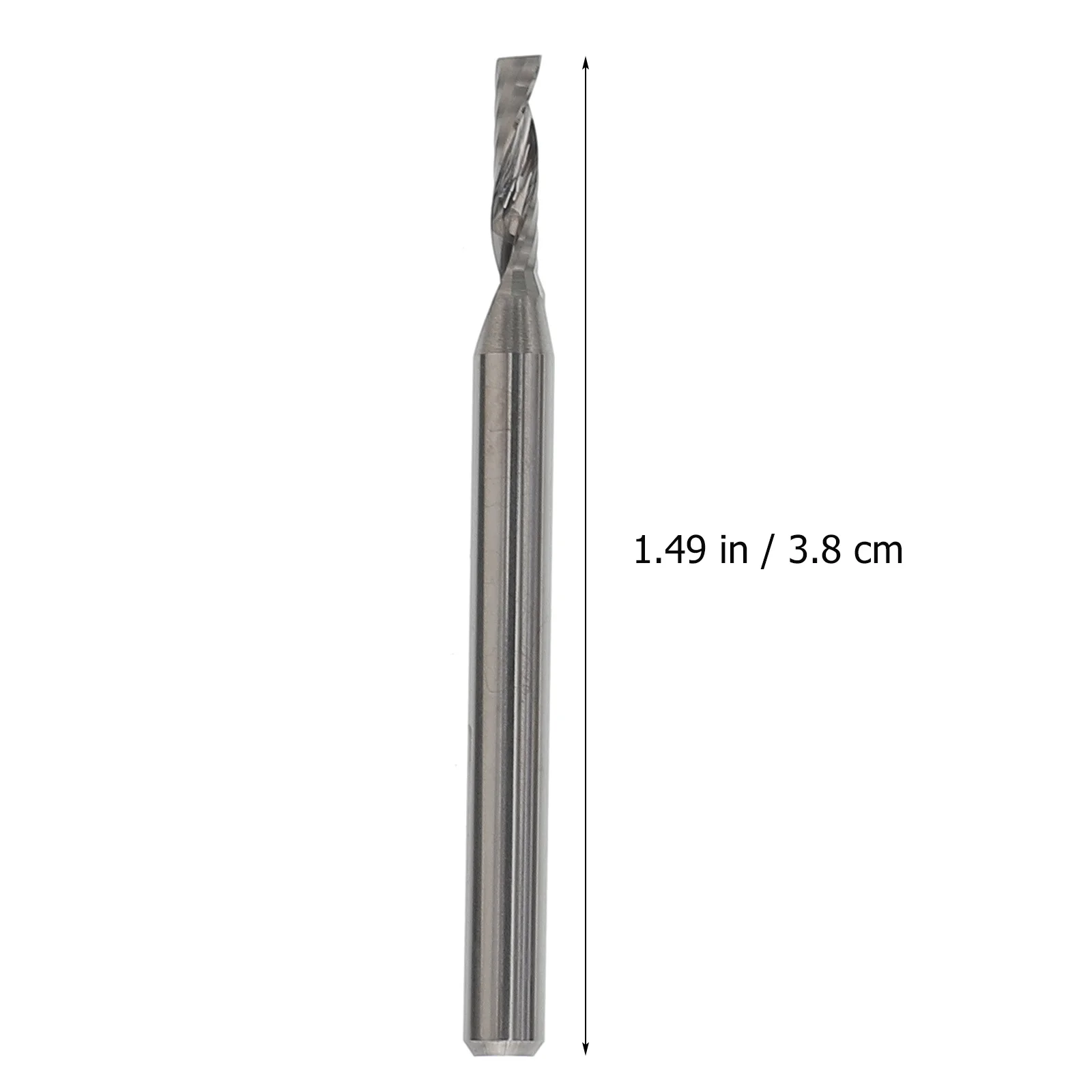 텅스텐 스틸 CNC 밀링 커터 비트 세트 1세트, 고내구성 대형 칩 제거 조각 엔드밀 라우터 비트 (아크릴, PVC용)