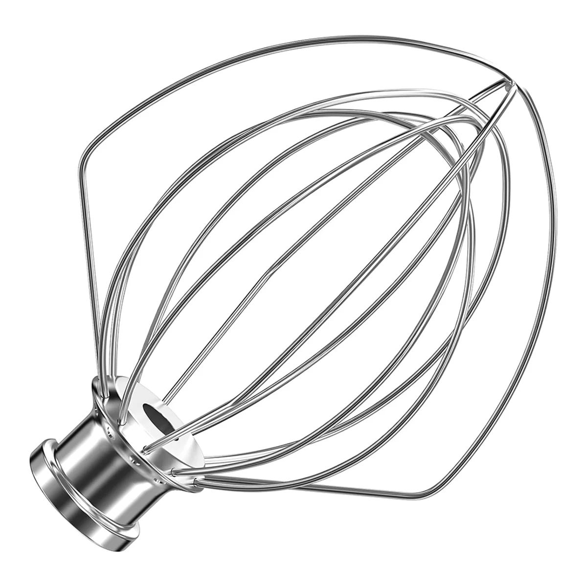 

Stainless Steel 6-Wire Whip Attachment for Kitchenaid Tilt Stand Mixer 4.5-5 Quart Bowl