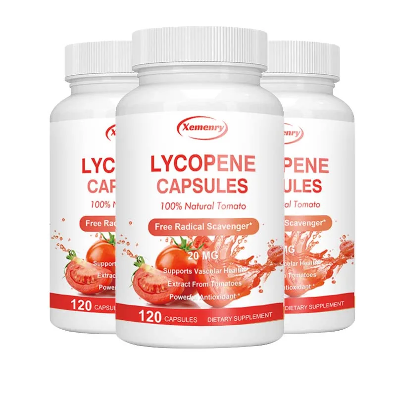 

Lycopene Capsule - Promotes Prostate Health, Supports Heart Health, Helps Neutralize Harmful Free Radicals