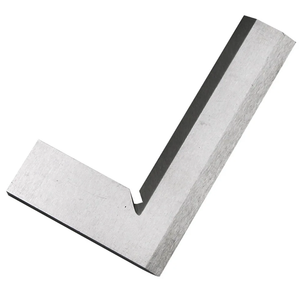 

Carbon Steel Angle Ruler 90 Degrees L Shaped Square Measuring Tool for Machinist Carpenter Model Making Design Layout Wide Base