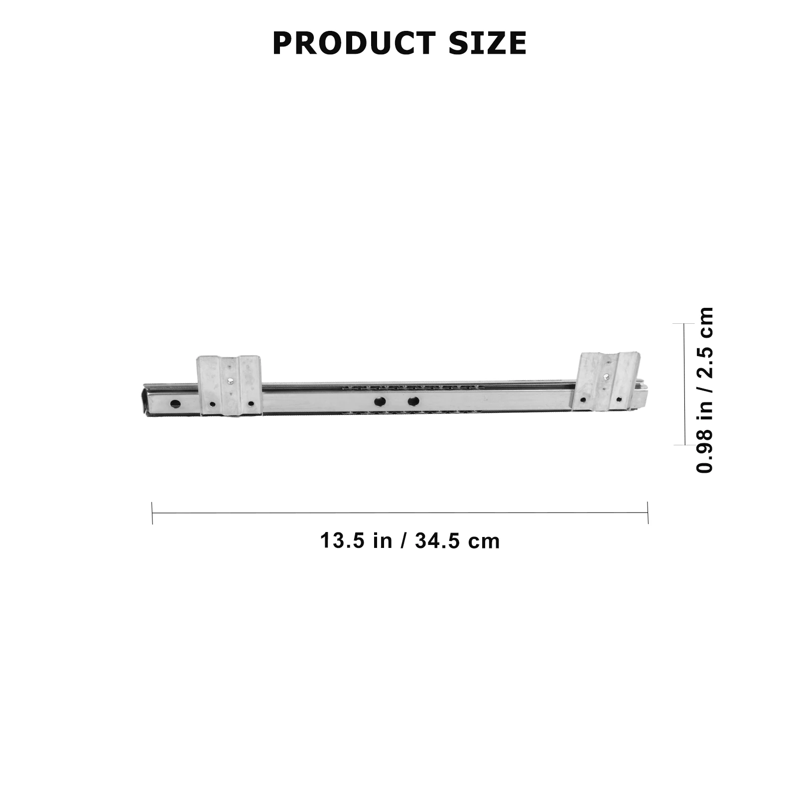 

Keyboard Rails Steel Bearing Slide Drawer Track Heavy Duty Soft Close Continuous Bearings Quiet Durable Customizable Platform