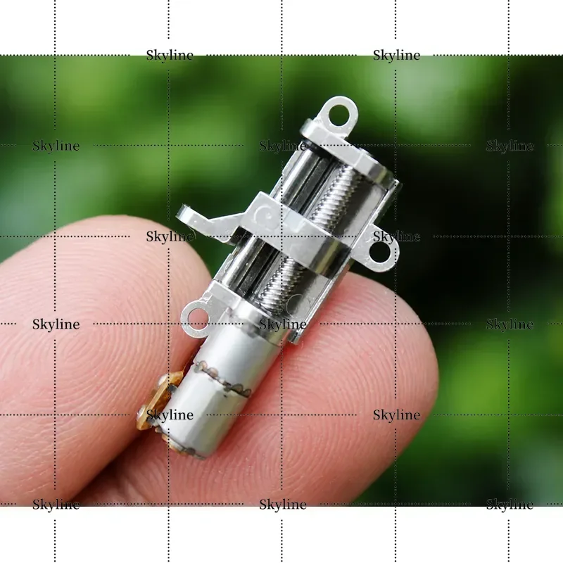 Precision Mini Lifting Motor 5mm Secondary Planetary Deceleration Stepping Motor Screw Metal Slide Table With Bearings